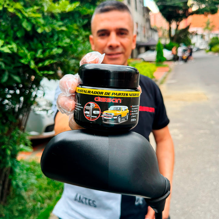 RESTAURADOR DE PARTES NEGRAS DISSAN 200G