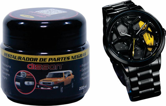 Restaurador de partes negras + Reloj