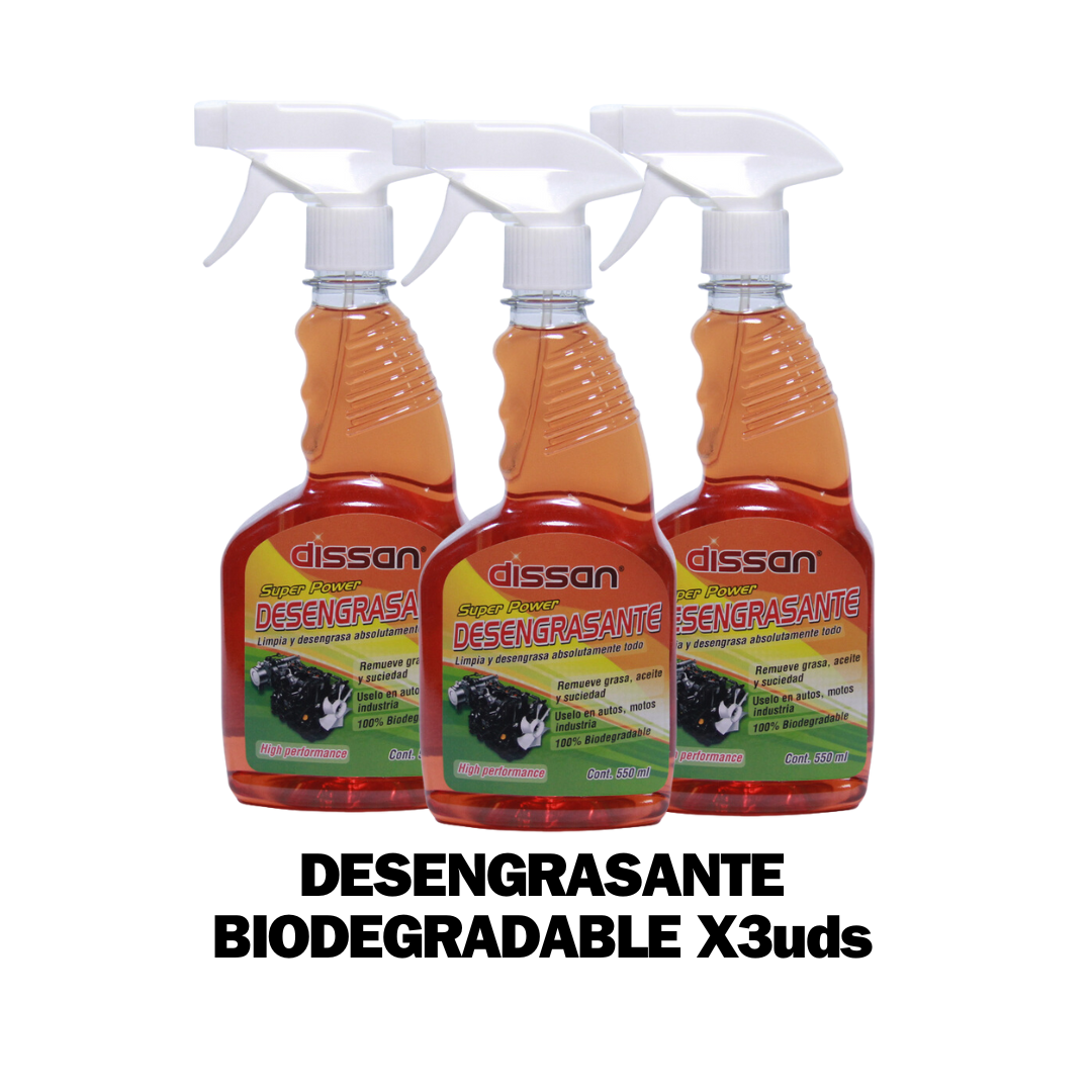 KIT - Desengrasante motor 550ml  X  3Uds